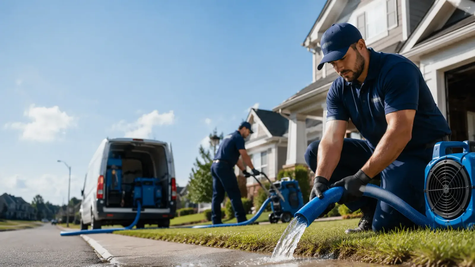 Flood Damage Restoration in Vickery, OH
